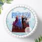 Preview: Frozen Die Eiskönigin Tortenaufleger Ø 20cm, 0200c